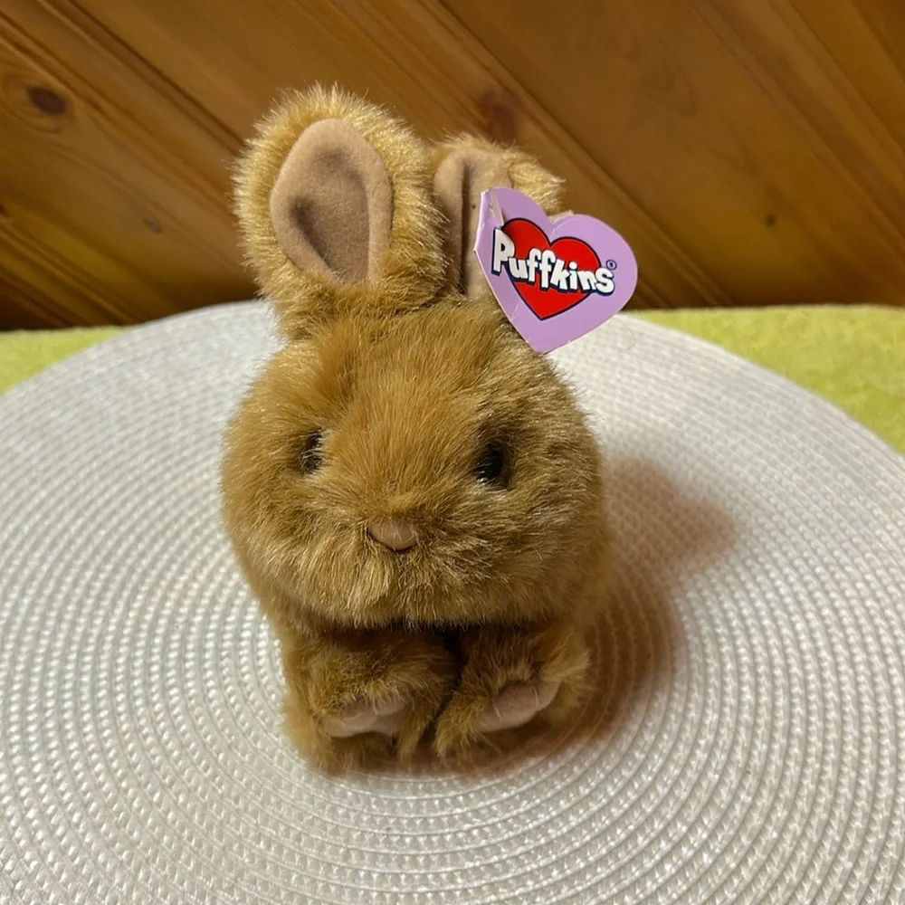 Vintage Swibco Puffkins Tibbs the Rabbit Plush